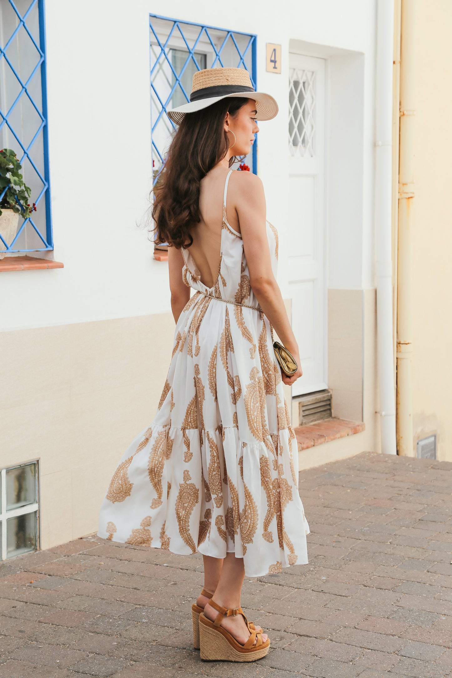 Vestido blanco de verano