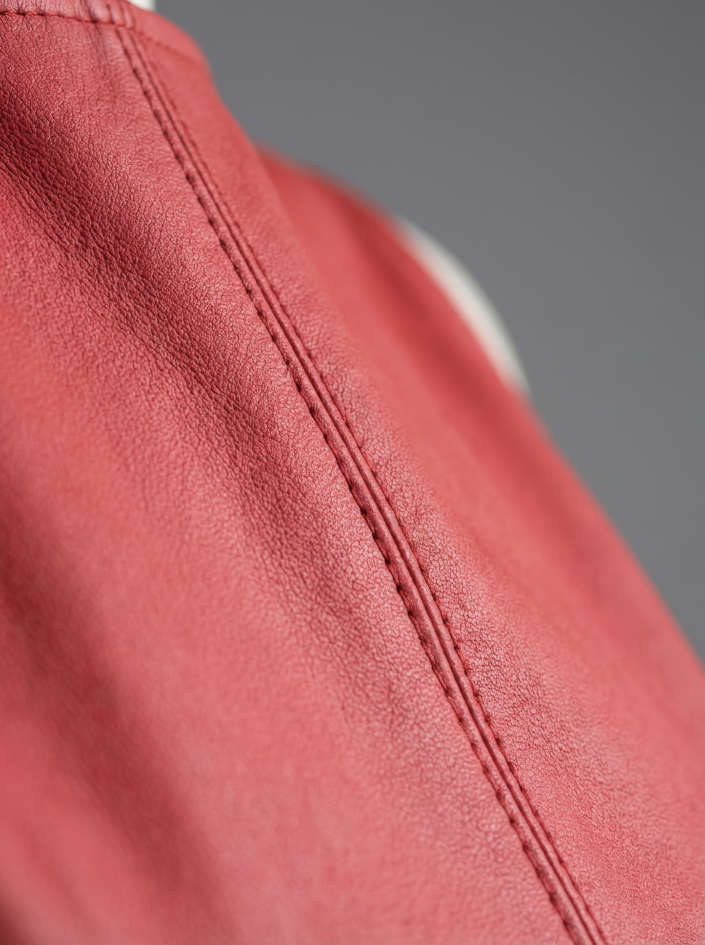 Red Leather Cropped Top