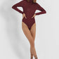 Deep wine bodysuit