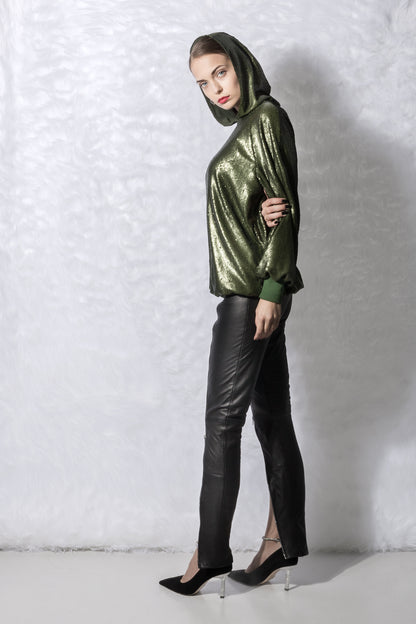 Sequin Hoodie